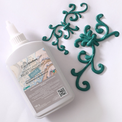 Plaster for relief ornament Reliefka "Emerald" 180 g